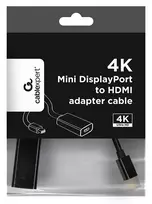 hdmi hdmi kabelis 15m - GEMBIRD A-MDPM-HDMIF4K-01 - 2 nuotrauka