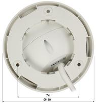kamera ip67 - Hikvision DS-2CD1343G2-LIU (2.8mm) IP kamera 4MP Balta (White) - 4 nuotrauka