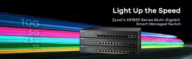tinklo komutatoriai - ZYXEL XS1930-10, 8-PORT MULTI-GIGABIT SMART MANAGED SWITCH WITH 2 SFP  UPLINK, HYBRID MODE, STANDALONE OR NEBULAFLEX CLOUD | XS1930-10-ZZ0101F - 4 nuotrauka