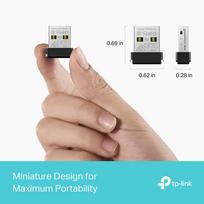 wi fi - TP-Link Archer TX1U Nano AX300 Nano Wi-Fi 6 Wireless USB Adapteris (Juodas) - 4 nuotrauka