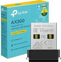 wi fi - TP-Link Archer TX1U Nano AX300 Nano Wi-Fi 6 Wireless USB Adapteris (Juodas) - 11 nuotrauka