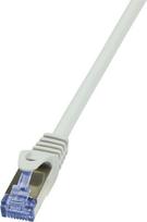 kabelis cat6 50m - LogiLink CAT 6a S/FTP Cable Grey 50m - 2 nuotrauka