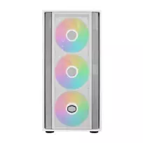 baltas korpusas - Kompiuterio korpusas Cooler Master MasterBox 600 ARGB, balta - 4 nuotrauka