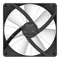 korpuso ausintuvai rgb - NZXT F140 RGB Core 140 mm Juodas (Black) Ventiliatorius - 3 nuotrauka