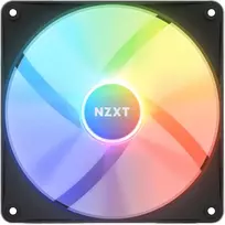 korpuso ausintuvai rgb - NZXT F140 RGB Core 140 mm Juodas (Black) Ventiliatorius - 5 nuotrauka