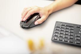 qwertz klaviatura - CHERRY DW 9500 SLIM Belaidė Klaviatūra ir Pelė Rinkinys Juoda (Black) - 3 nuotrauka