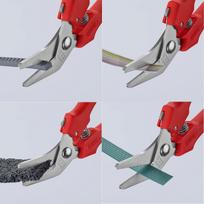 zirkles knipex - Žirklės kombinuotosios Knipex 95 05 185, 185 mm - 2 nuotrauka