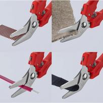 zirkles knipex - Žirklės kombinuotosios Knipex 95 05 185, 185 mm - 3 nuotrauka