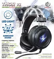 laidines ausines - Rebeltec Thor 7.1 (Black) - 5 nuotrauka