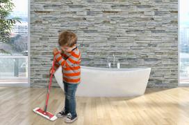 sluoste grindims - Klein Vileda Floor Mop - 2 nuotrauka