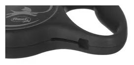 suns pavadeliais - FLEXI ištraukiamas pavadėlis Black Design M su 5 m juosta, juodos spalvos - 3 nuotrauka