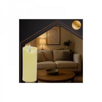 silta - Ruhhy LED žvakė 12,5 cm, Warm White (Šilta balta) - 2 nuotrauka