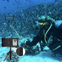dives - Tech-Protect IPX8 Universalus Nardymo Vandeniui Atsparus Dėklas - Juodas (Black) - 3 nuotrauka