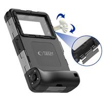 dives - Tech-Protect IPX8 Universalus Nardymo Vandeniui Atsparus Dėklas - Juodas (Black) - 5 nuotrauka