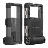 dives - Tech-Protect IPX8 Universalus Nardymo Vandeniui Atsparus Dėklas - Juodas (Black) - 6 nuotrauka