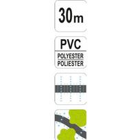plokscia laistymo zarna - Žarna laistymui lašelinė (purkštuvas) PVC 15m Flo 89371 - 2 nuotrauka