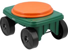 flo - FLO Sodo vežimėlis 90231, plastikas, žalia (Green) / oranžinė (Orange) - 5 nuotrauka