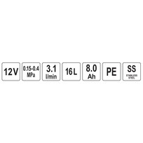 purkstuvas 16l - TOYA 16L 89611  - 2 nuotrauka