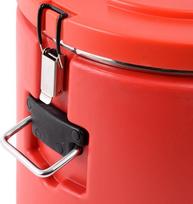 maisto termosas - YATO Termosas maisto transportavimui apvalus, 30 l, Raudona (Red) (YG-09226) - 7 nuotrauka