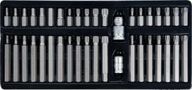 hex raktu rinkinys - Yato YT-0400 komplektas 38 vnt - 4 nuotrauka