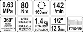 terksle yato - YATO YT-09803 - 2 nuotrauka