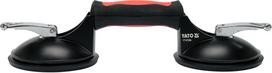 stiklas 2 mm - YATO Prisisiurbiantis kėliklis YT-37236, 2 x 125 mm, 120 kg - 4 nuotrauka