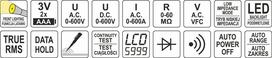 sroves reples - Yato YT-73092 AC/DC 600A - 3 nuotrauka