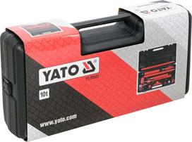 domkratas stumokliu - Yato Hidraulinis domkratas, 10T, Baltas (YT-55503) - 2 nuotrauka