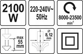 medienos stakles - Yato YT-82380 - 5 nuotrauka