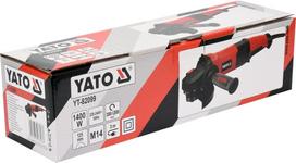 kampinis slifuoklis greicio - YATO YT-82099 | M14 | 1400W | 125MM - 3 nuotrauka