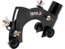 kampinio slifuoklio priedas dulkiu nusiurbimui - Yato YT-82987 Apsauginis gaubtas su dulkių nusiurbimu 125mm - 3 nuotrauka