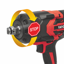 smuginis suktuvas akumuliatorinis - Yato YT-828073 18V 3/4" 2400Nm 6Ah BMC - 3 nuotrauka