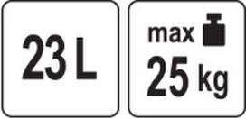 smelio barstytuvas - Barstytuvas Yato YT-86715, 23 l - 2 nuotrauka