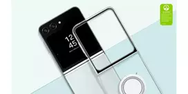 galaxy z flip 5 - SAMSUNG Galaxy Flip5, nugarėlė, skaidri - 4 nuotrauka