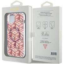iphone 15 plus magsafe deklas - Guess "IML GCube MagSafe Case iPhone 15 Plus/ 14 Plus" Pink - 2 nuotrauka