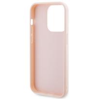 iphone 15 pro max deklas apple - Karl Lagerfeld "KLHCP15X3DMBKCP 3D Rubber Glitter Logo iPhone 15 Pro Max" Pink - 3 nuotrauka