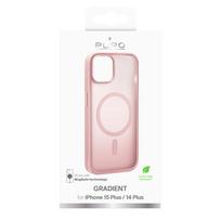 iphone 15 plus silicone case - Dėklas Puro GRADIENT, iPhone 15 Plus, rose Prekė - PUIPC1567GRADIENTROS - 3 nuotrauka
