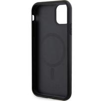 iphone xr deklai - Guess "Saffiano MagSafe iPhone 11/ XR" Black - 3 nuotrauka