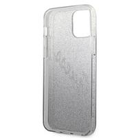 iphone 12 mini dekliukas - Guess "GUHCP12SPCUGLSBK PC/ TPU Vintage Cover iPhone 12 mini" Gradient Black - 3 nuotrauka