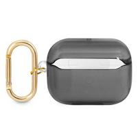 airpods deklas guess - Guess TPU Printed Stripe Case for Airpods Pro Black - 3 nuotrauka