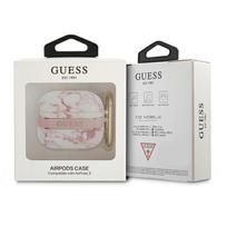 3 pin - Guess GUA3HCHMAP Case for Airpods 3 Pink Marble - 2 nuotrauka