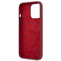 iphone 13 silikoninis deklas apple - Mercedes iPhone 13 Pro Max Silicone Line dėklas Raudonas (Red) - 3 nuotrauka