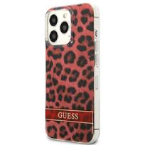 iphone 13 telefono deklas guess - Dėklas GUESS GUHCP13LHSLEOR IPHONE 13 PRO / 13 6.1 "Raudonas / Raudonas HARDCASE LEOPARD - 4 nuotrauka