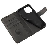 flip telefonai - Hurtel "Magnet Case TCL 305" Black - 3 nuotrauka