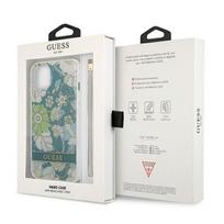dekliukas iphone 13 mini - Guess "Flower Strap iPhone 13 mini" Green - 2 nuotrauka