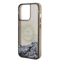 iphone 14 pro max deklas - Karl Lagerfeld "Liquid Glitter RSG iPhone 14 Pro Max" Black - 3 nuotrauka