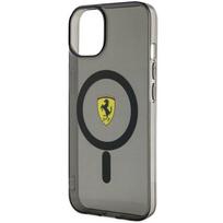 iphone 15 plus magsafe deklas - Ferrari "Translucent Magsafe iPhone 14 Plus" Black - 4 nuotrauka