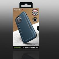 doro telefonas - Raptic X-Doria Fort Case iPhone 14 Pro Max su MagSafe - Mėlynas (Blue) - 6 nuotrauka