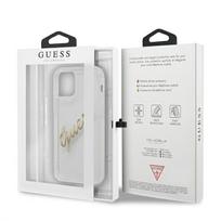 casio gold vintage - Guess "GUHCP12MKTRSVGO PU Vintage Script Gold Logo Case iPhone 12/ 12 Pro" - 2 nuotrauka