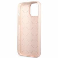 deklas guess iphone 13 pro max - Guess "GUHCP13XLSLMGLP Hardcase Silicone Script Gold Logo iPhone 13 Pro Max" - 2 nuotrauka